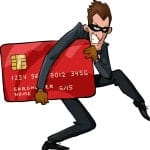 Credit Card Fraud Burglar