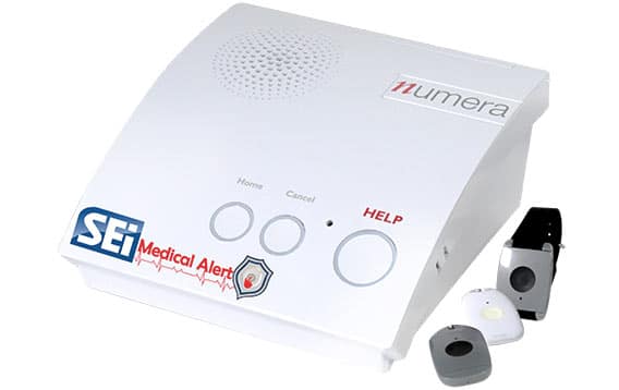 an image of an sei securit medical alert system